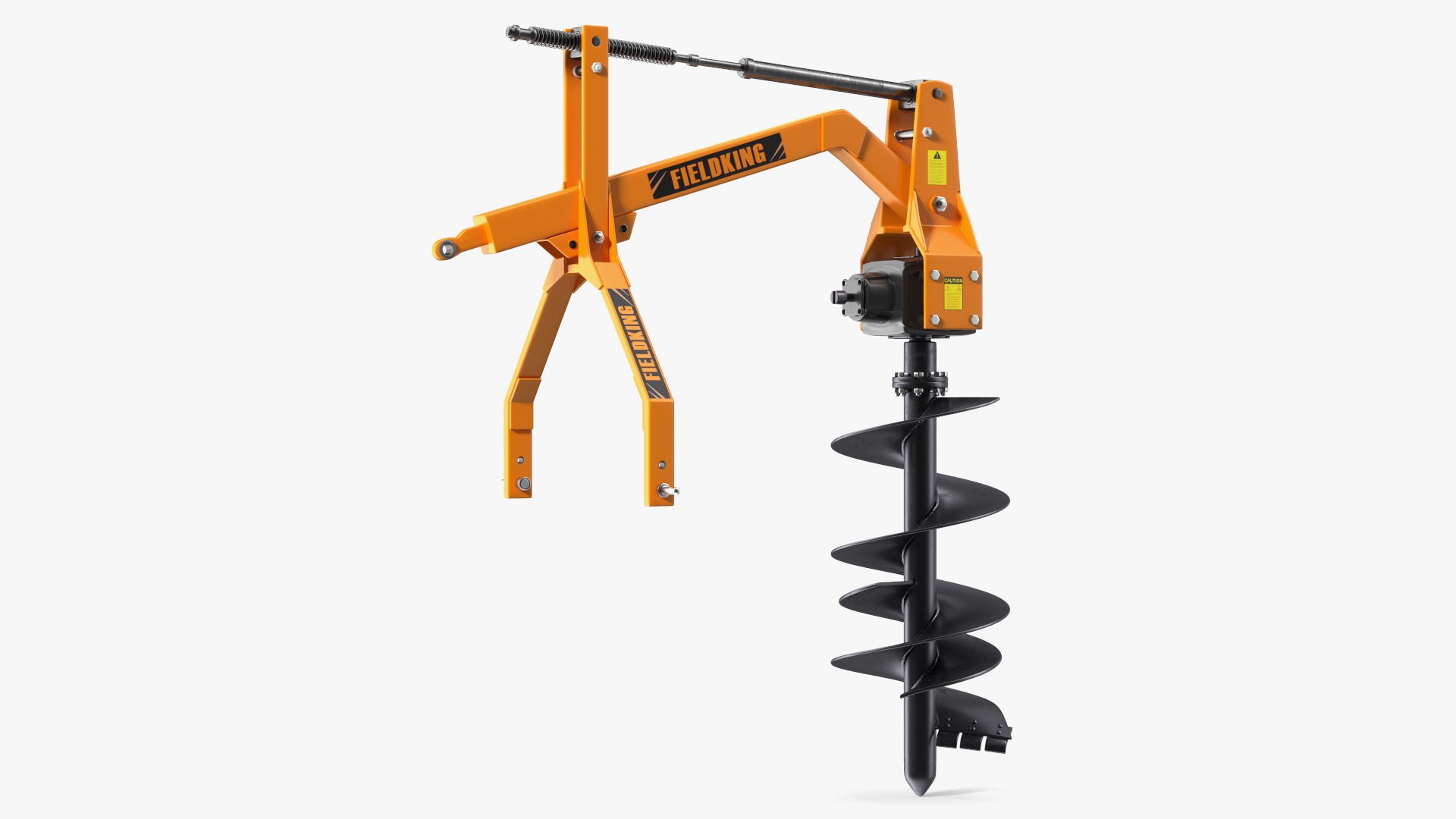 Fieldking Post Hole Digger 3D model preview