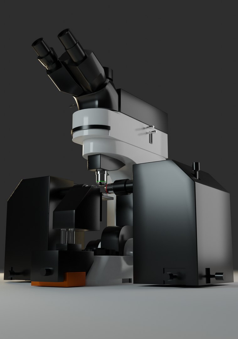 Fluorescence Microscope 3D Model - TurboSquid 1610738