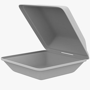 Burger Box 3D model