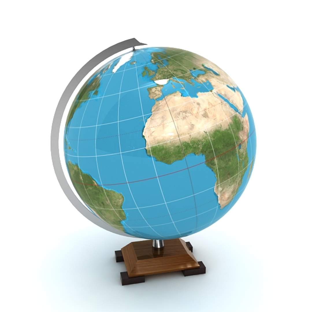 3d Model Old Globe