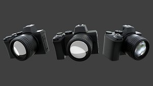 Camera DSLR EOS 1303 3D model