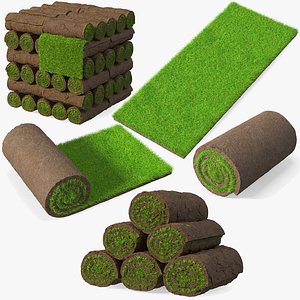 Lawn Turf Rolls Fur Collection
