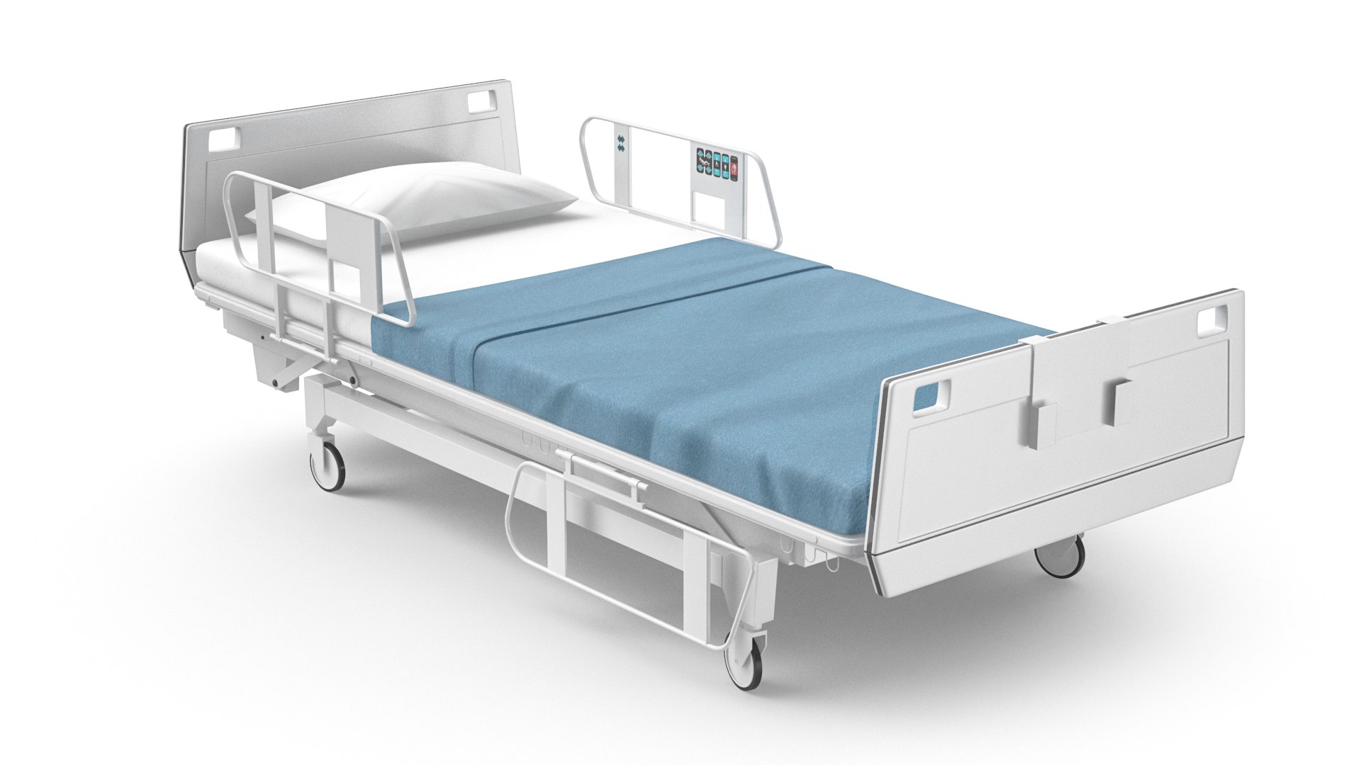 Hospital Bed Model - TurboSquid 1480941