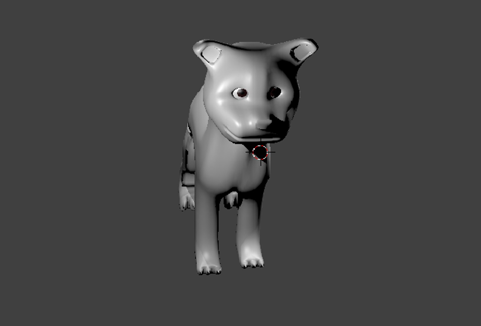 dog 3d model