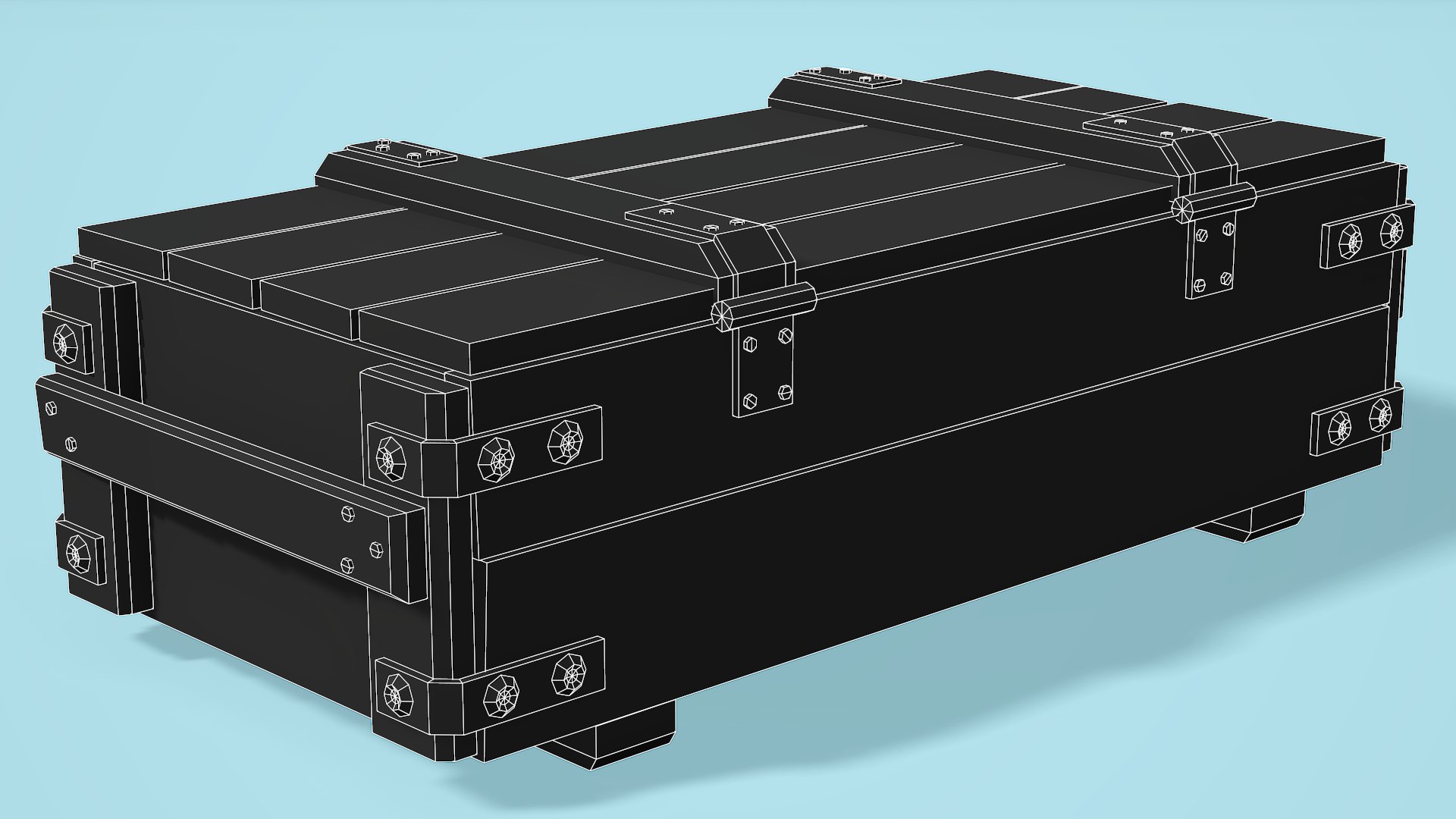 3D Military Crate - Low Poly Mobile Ready - TurboSquid 2038725