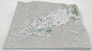 Cityscape Corleone Palermo Italy