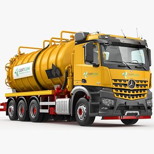 Mercedes Arocs 8X4 Vacuum Truck