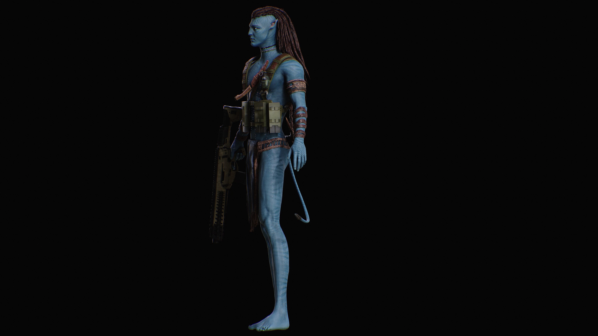 3D Jake Sully From Avatar Model - TurboSquid 2380722
