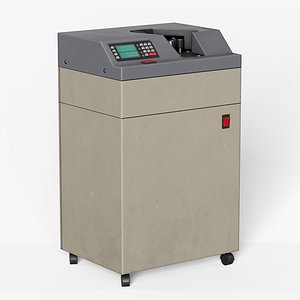 Money Counting Machine 3D
