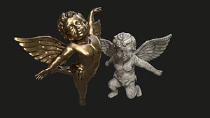 cherub angel 3D