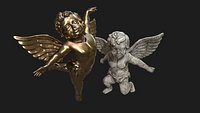 Cherub Angel - Low Poly - Rigged
