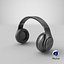 Detailed Headset Black