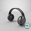 Detailed Headset Black