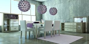 design dining room 3ds