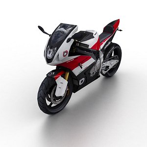 3D 2017 bimota bb3 model