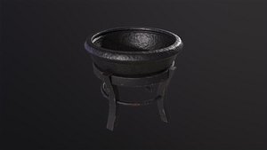 Alchemical Calcinator 3D model