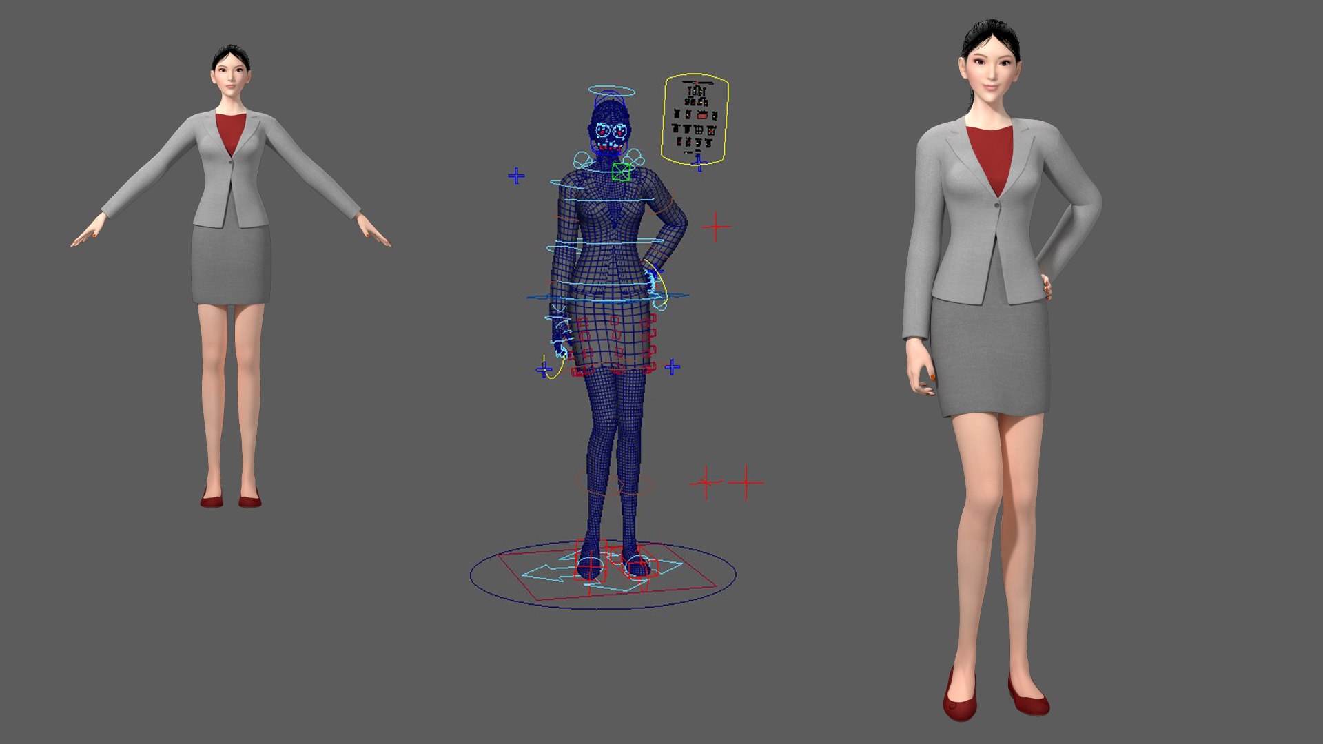 Female 3D 3D - TurboSquid 1828455