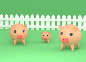 Cartoon Pig