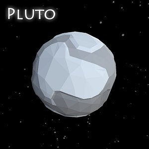 Low Poly Pluto