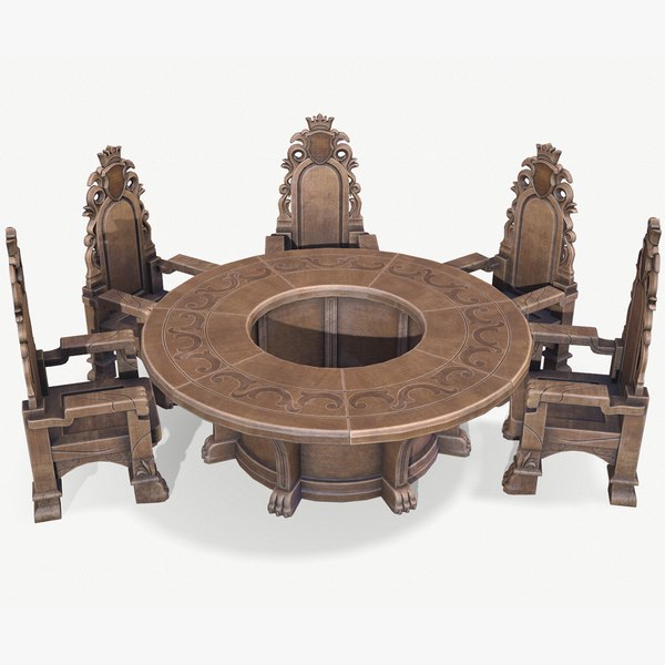table seat 3D model