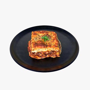 Lasagna Lazania 3D