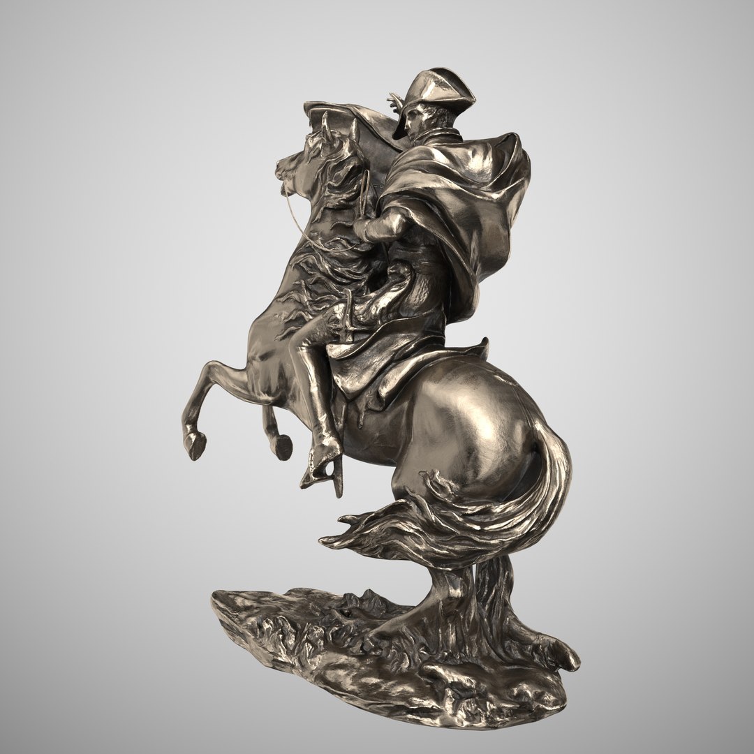 Bronze Napoleon Crossing The Alps Model TurboSquid 1809241   Render 07 