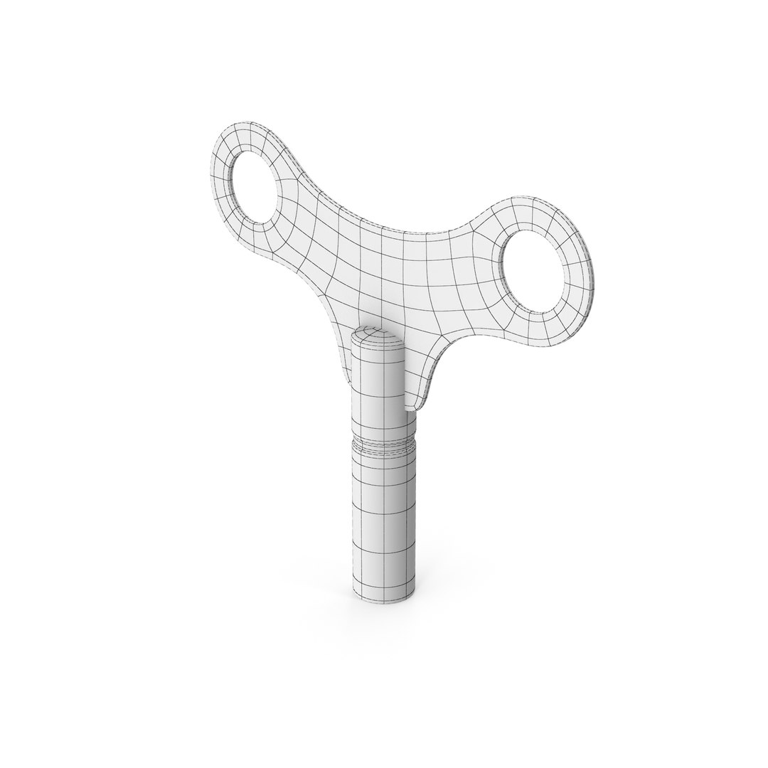 Gold Winding Keys 3D Model - TurboSquid 2057194