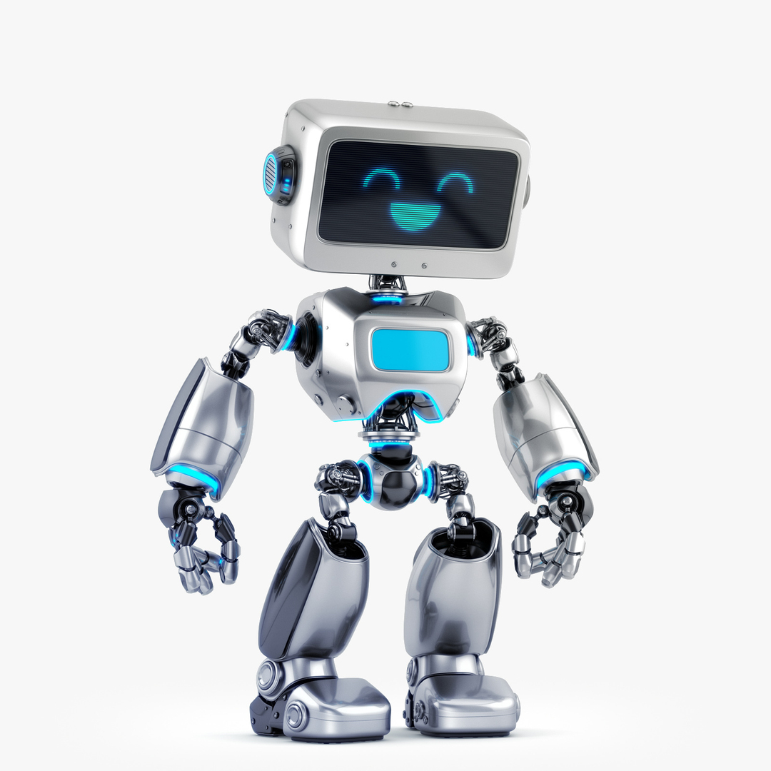Digital Robotic Retro Bot 3D Model - TurboSquid 1473620