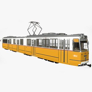 ganz csmg budapest tram 3D