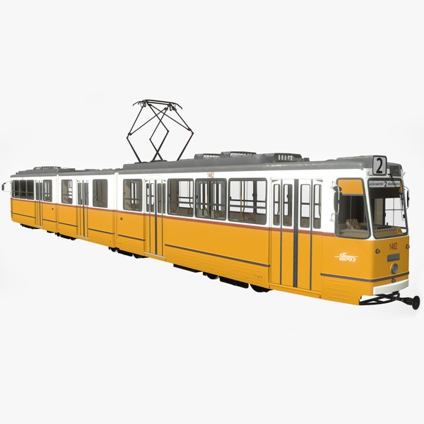 3D model ganz csmg budapest tram - TurboSquid 1293648