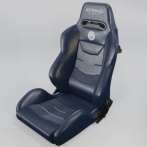Etihad Football Stadium coaching Seat 3D model
