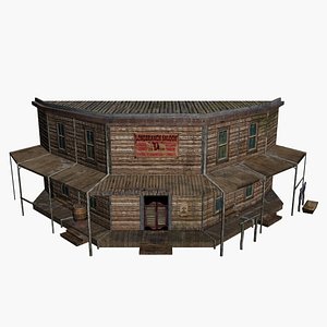 Saloon 3D model