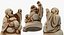 Buddha Statues Collection 2 3D