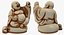 Buddha Statues Collection 2 3D