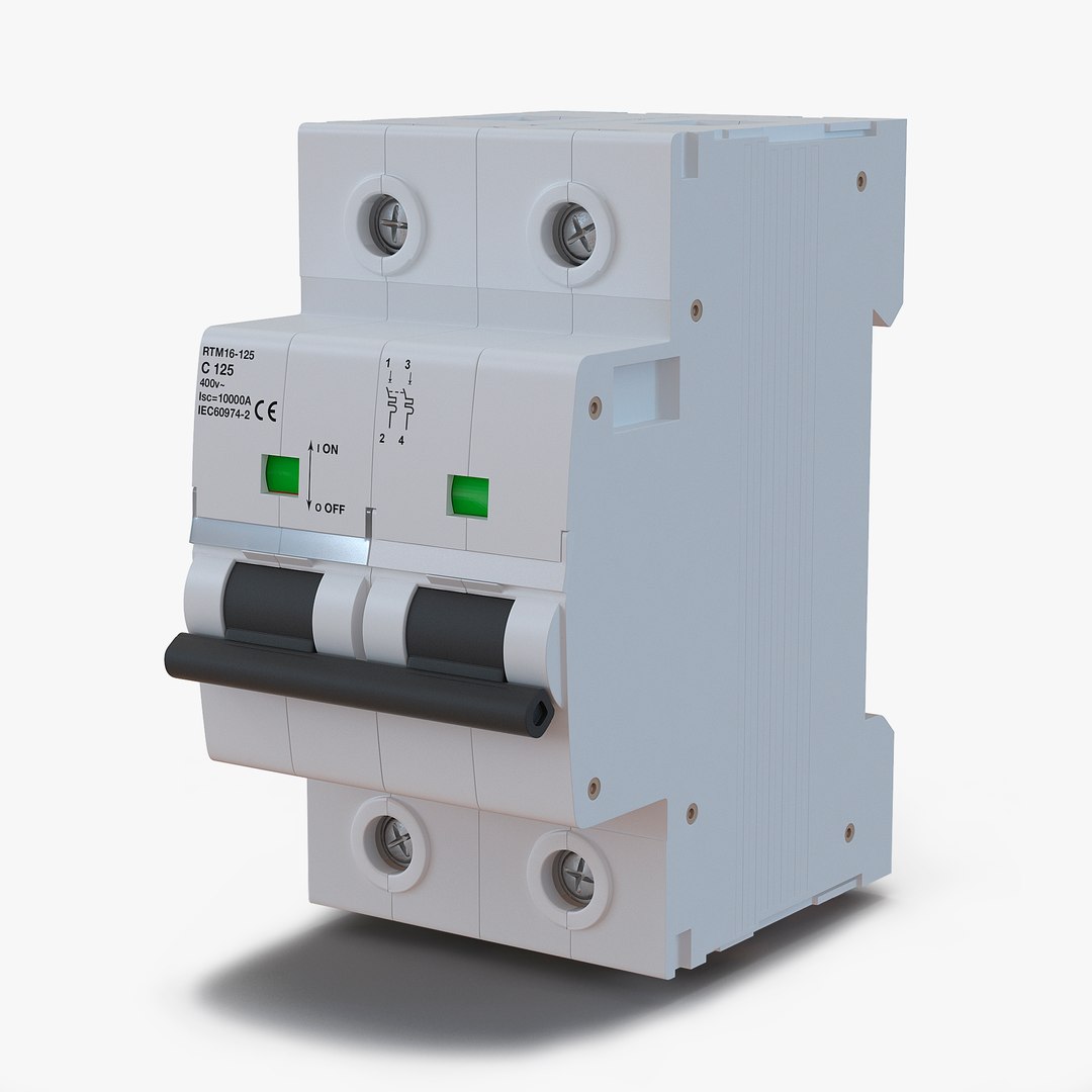 Circuit Breaker 3D model preview