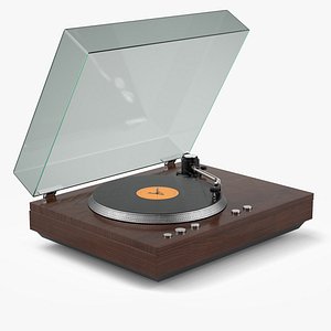 record player 3d max