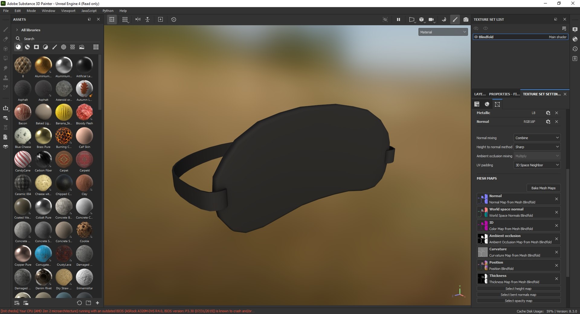 3D Model Blindfold - TurboSquid 2121507
