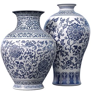 Decorative garden porcelain ceramic vase flowerpot pot urn