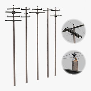 Utility Pole - Composite Mast Distribution System