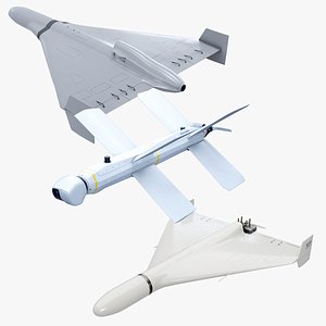 3D Russian Drone bundle 2026 model