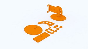 Mobile Stand Puzzle 3D