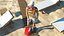 Asian Man Summer Outfits Rigged for Maya