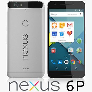 3d model huawei nexus 6p