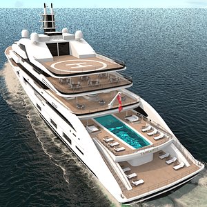 Tanzanite Superyacht Dynamic Simulation