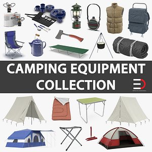 camping equipment 2 model