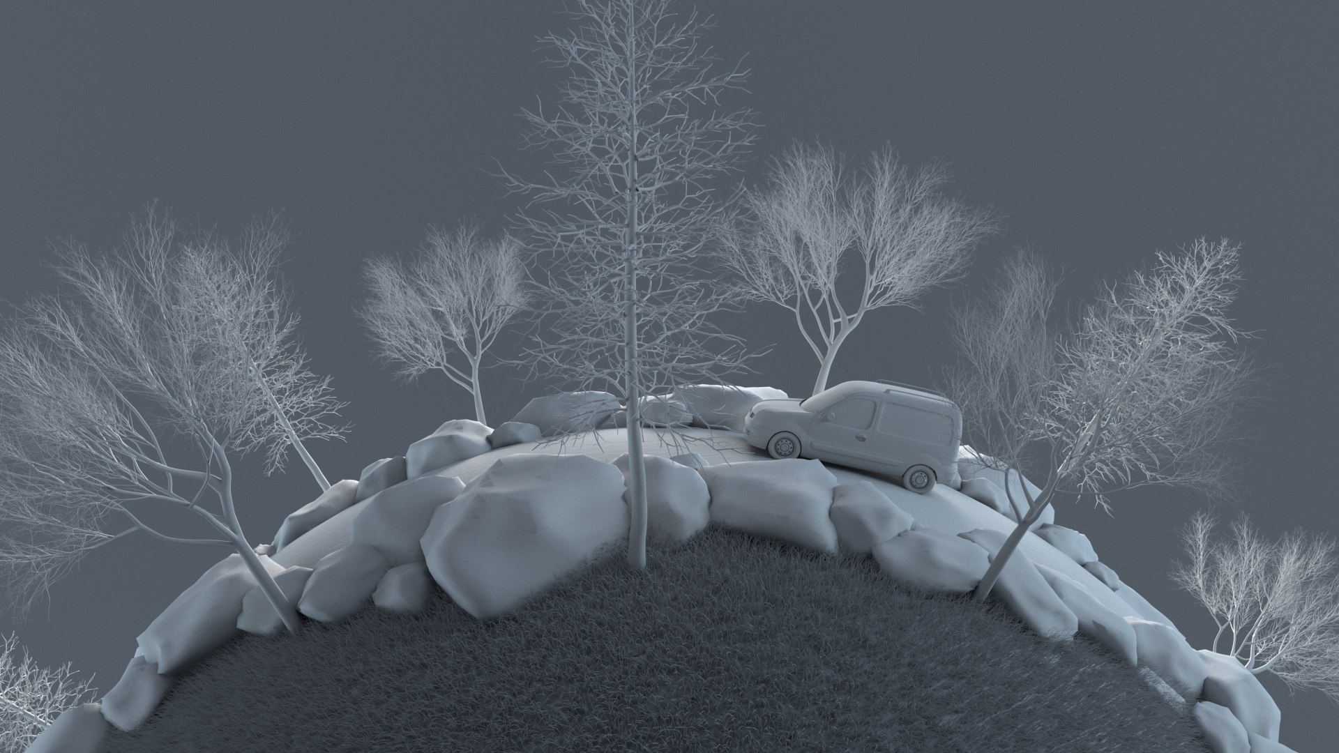Ground Model - TurboSquid 1832354
