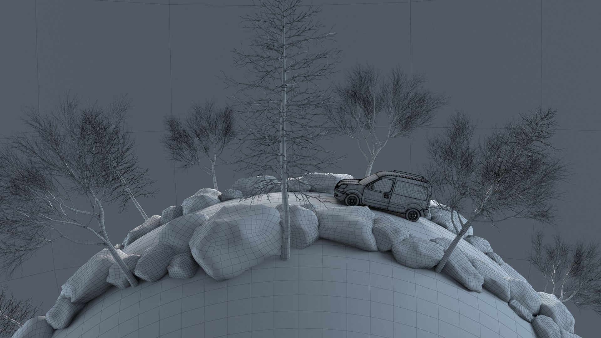 Ground Model - TurboSquid 1832354