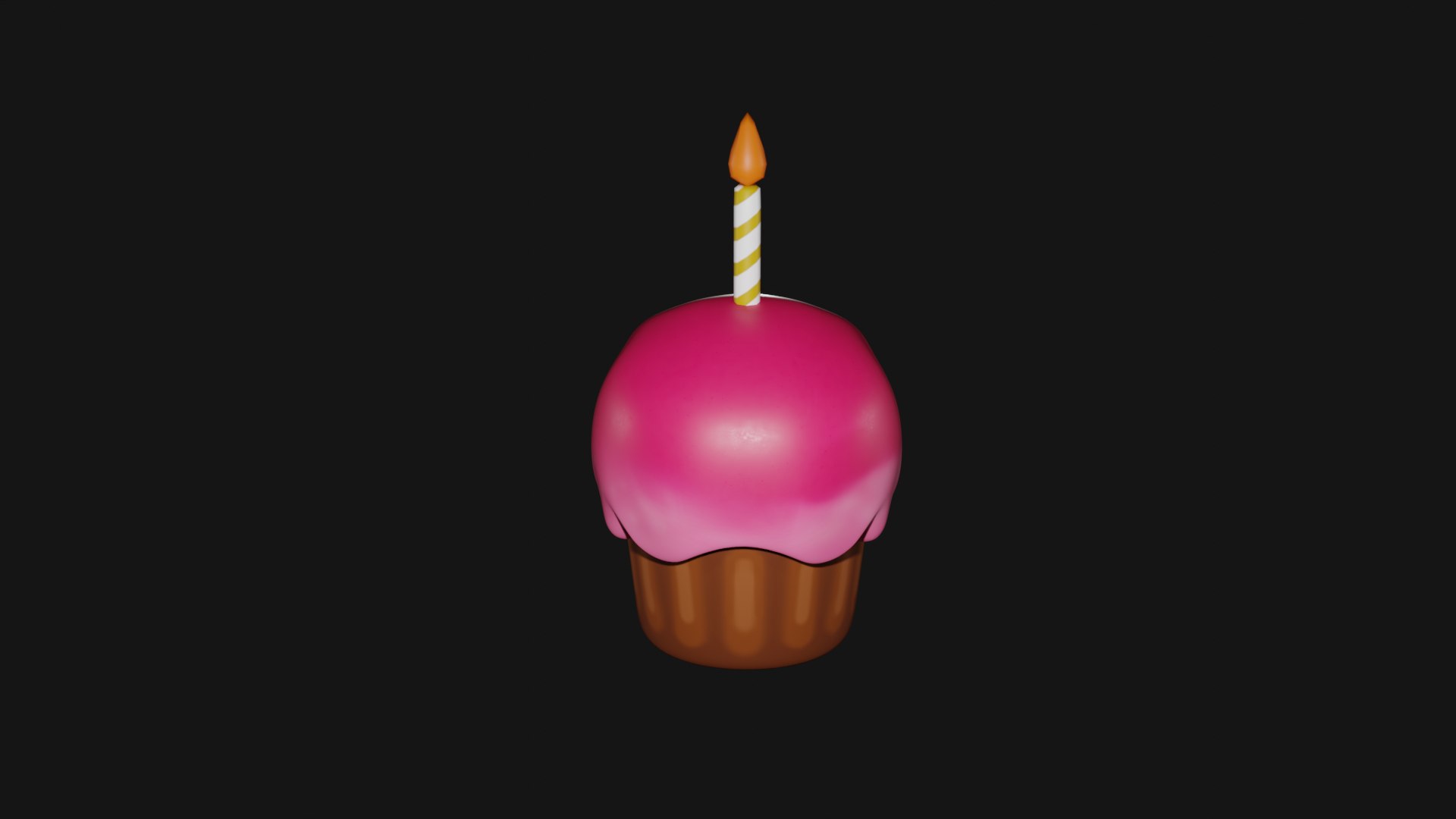 3D Fnaf 1 Cupcake model - TurboSquid 2127061
