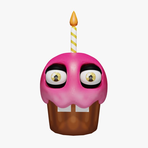 Modello 3D Fnaf 1 Cupcake - TurboSquid 2127061