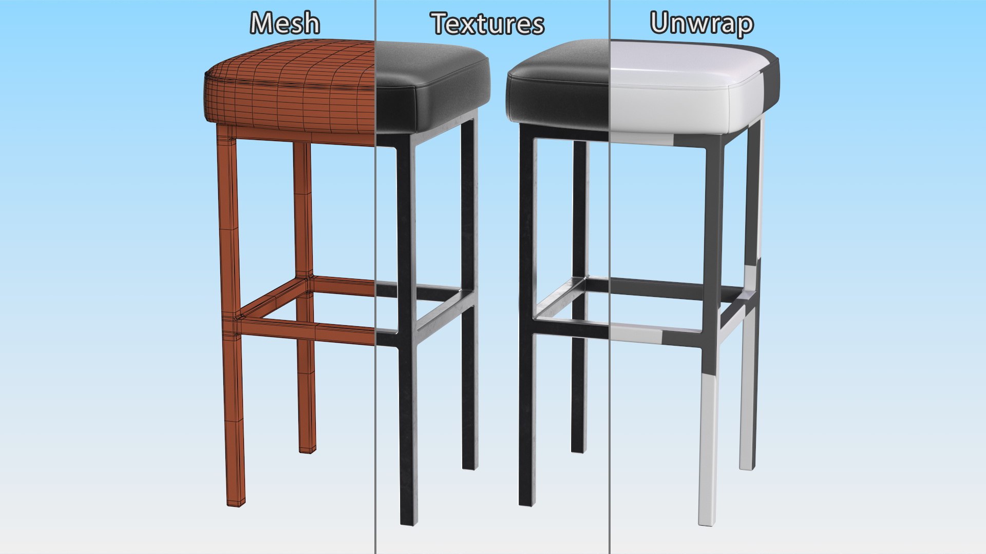 Leather Bar Stool 3D https://p.turbosquid.com/ts-thumb/9l/Iia3Uv/kq/leather_bar_stool_010/jpg/1733553664/1920x1080/fit_q87/e321fb2172c934ff509c04849d41a4557576a30e/leather_bar_stool_010.jpg